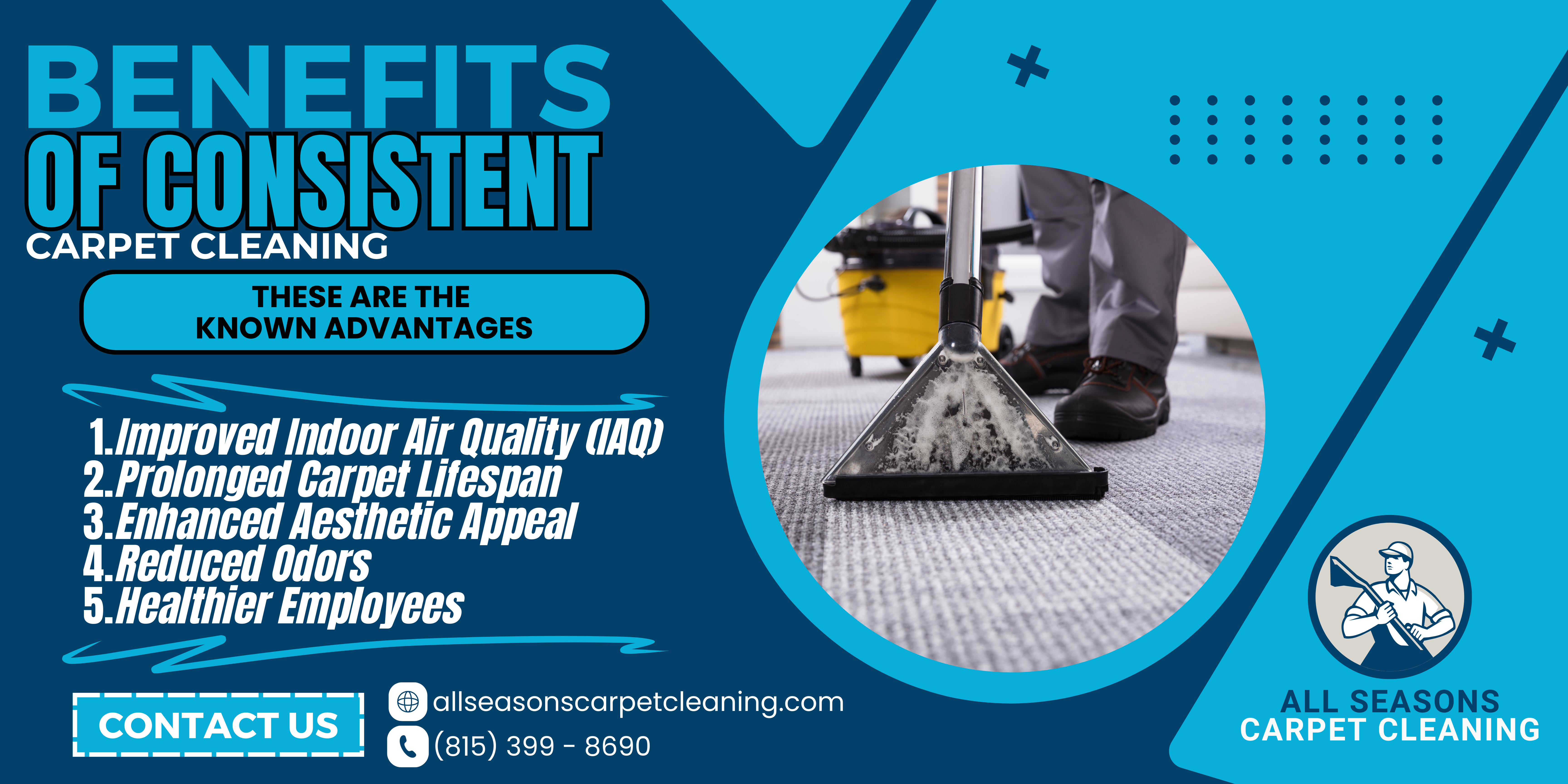Impact of Commercial Carpet Cleaning on Indoor Air Quality and Employee Health